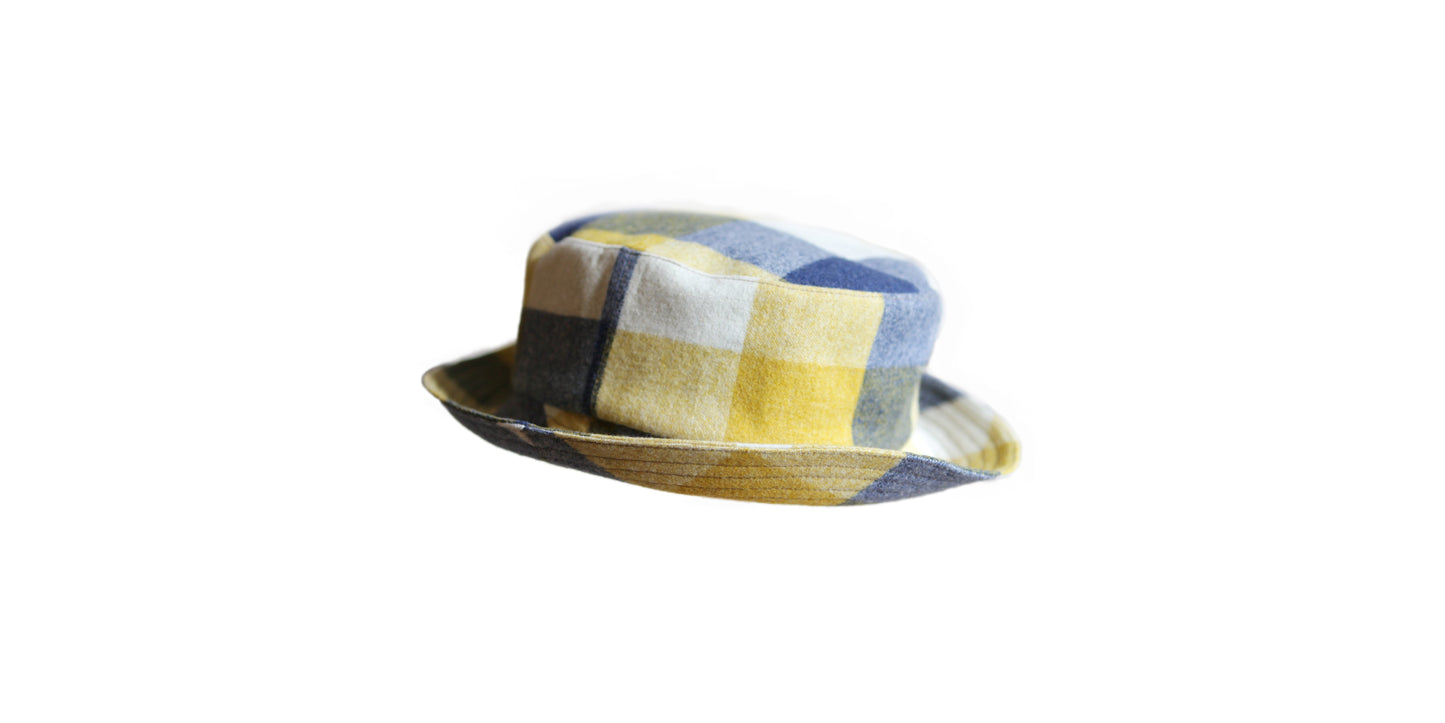 Bucket hat, Fischerhut, Hut, Handgemacht, Wolle