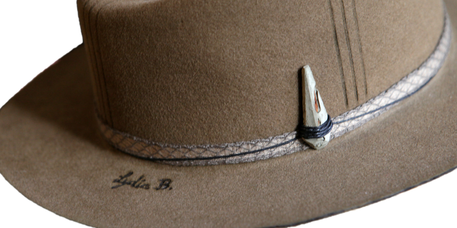 Hut online machen lassen, Filzhut, Fedora, Upcycling, Unikat, Hut, Lydia Bosche