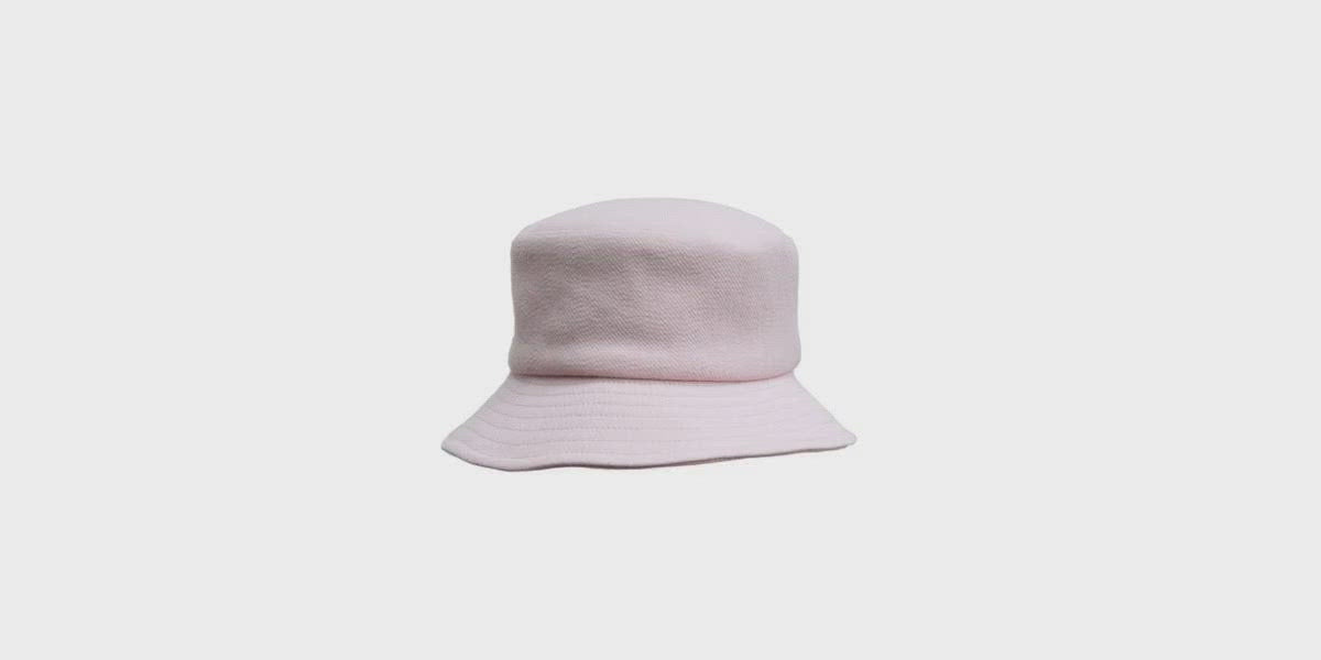 Hut kaufen Mütze kaufen handgemachten Fischerhut Buckethat aus rosafarbener Wolle kaufen 