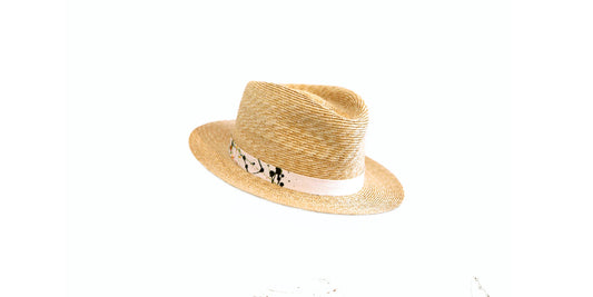 Stroh, Strohhut, Fedora, Weizenstroh, Strohbortennäherei, Strohborte, Hut, handgemacht, handgefertigt, Hutmacherei