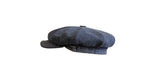 Hut kaufen Mütze kaufen handgemachte Schiebermütze Flatcap Schlägermütze aus Upcycling Jeans