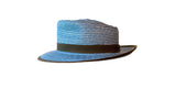 Lydia, Bosche, Hut online kaufen, Sommerhut, Stroh, Fedora, blau