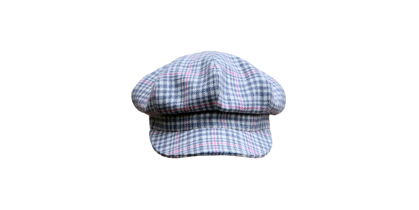 Mütze kaufen, handgemachte Damen Ballonmütze, Vintage Wolle, Maßgefertigt, Mütze anfertigen lassen